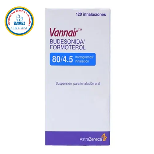 Vannair 80/45 x 120 Dosis (AstraZeneca) (Cenabast)