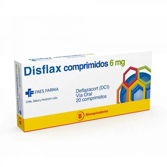 Disflax Comprimidos 6 mg x 20 comprimidos