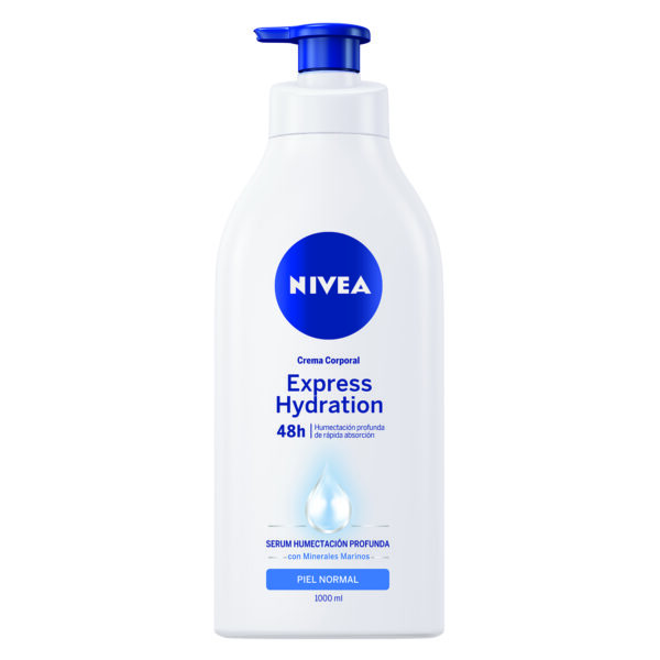 Nivea Crema Hidratación Express (Piel Normal a Seca) 1 Lt