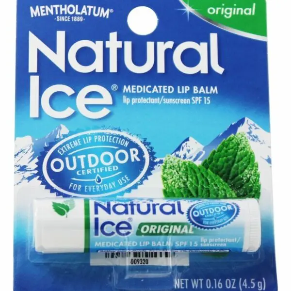 Mentholatum Ice Bálsamo Labial FPS 15 Original 4,2 g