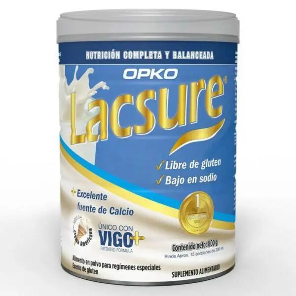 Lacsure Vainilla 800 Gr