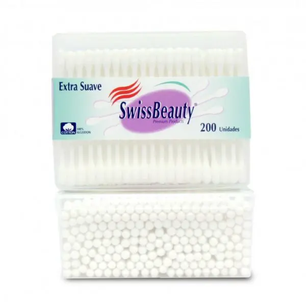 Pack Cotonitos Swiss Beauty Tips 400 Unidades