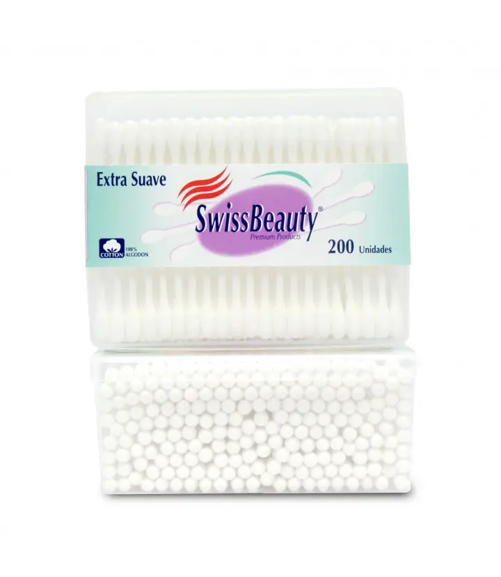 Pack Cotonitos Swiss Beauty Tips 400 Unidades