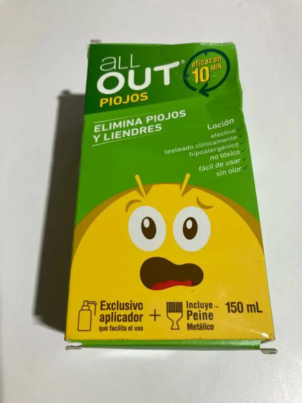 All Out Spray Previene Contagio de Piojos 120 ml (OFERTA por caja arrugada) - Imagen 2