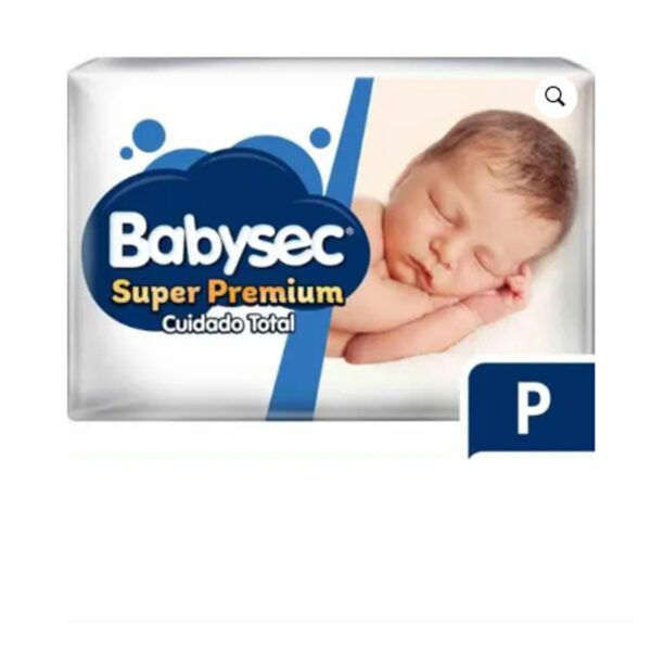 Babysec Super Premium P Hasta 6 Kg x 40 Und