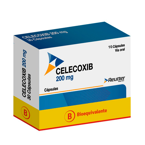 Celecoxib 200 mg x 10 cápsulas (Reutter) (Cenabast)