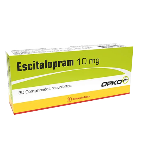 Escitalopram 10 mg x 30 comprimidos recubiertos (Opko) (Cenabast)