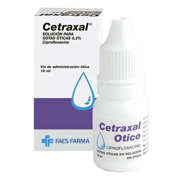 Cetraxal Ciprofloxacino 0,3 % 10 ml