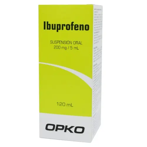 Ibuprofeno Suspension Oral 200mg/5ml 100ml