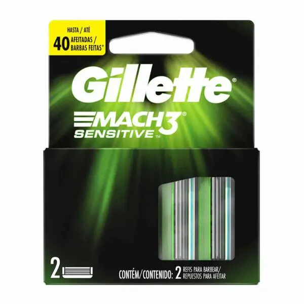 Gillette Mach3 Sensitive x2 Repuestos
