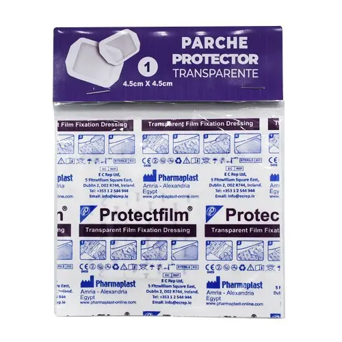 Parches Protector Transparente 4,5 x 4,5 cm