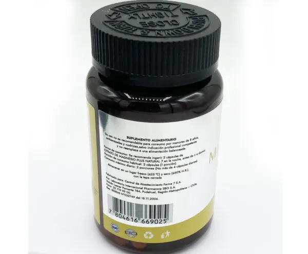 Citrato Magnesio Plus 300mg x 60 Cápsulas N7 - Imagen 5