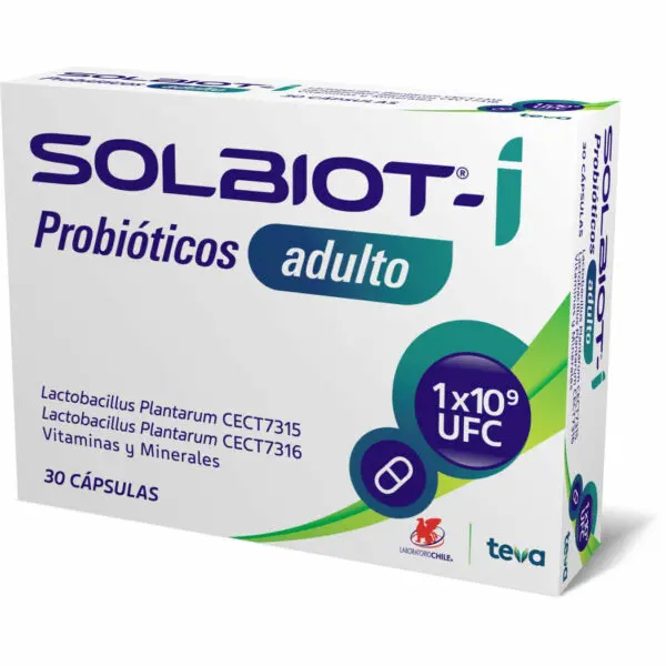 Solbiot Inmuno Probioticos Adulto x 30 Capsulas.