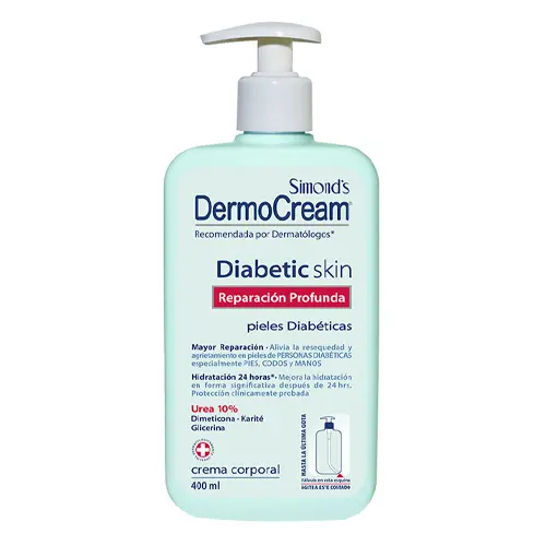 Simond Dermocream Crema Corporal Diabetic Skin 400 mL