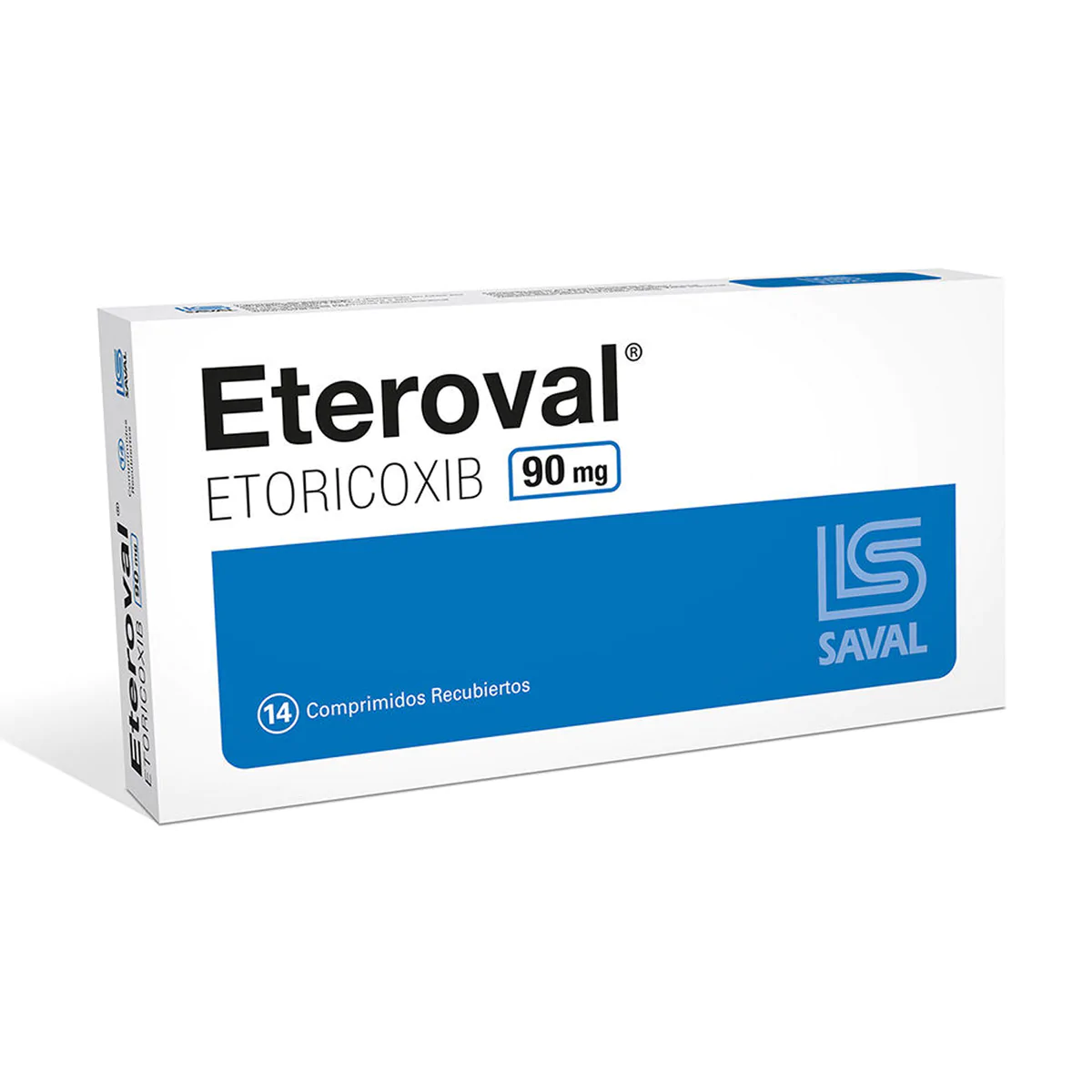 Eteroval Etoricoxib 90 mg x 14 Comp.Saval DESCUENTO