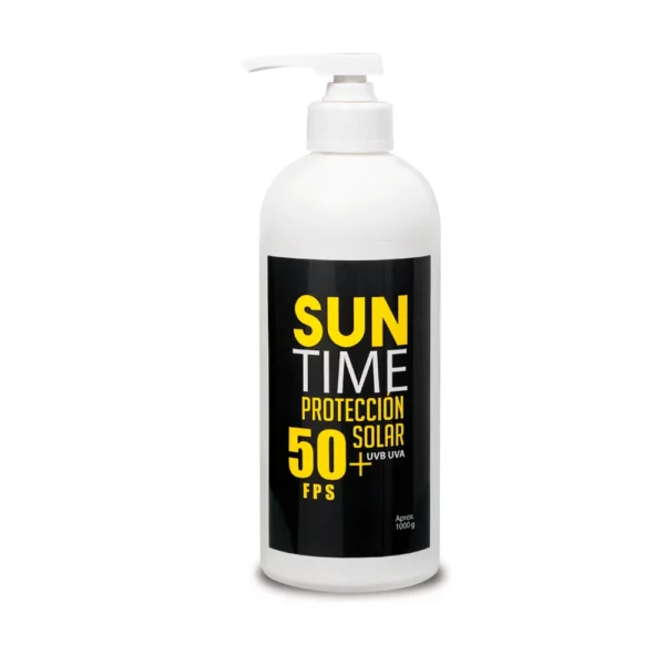 Sun Time Proteccion Solar 50+ UVB UVA 1 Lt