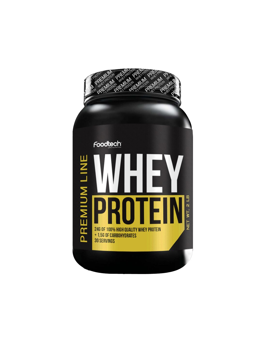 Foodtech Premium Whey Protein Proteína Sabor Vainilla 907g (28 Servicios) EcoFarmacias