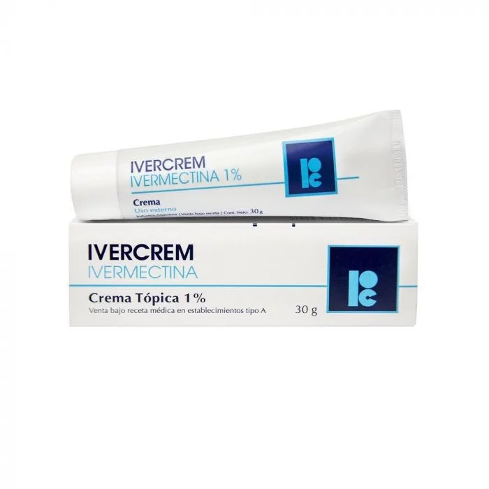 Ivercrem Ivermectina Crema Topica 1% 30 Gr