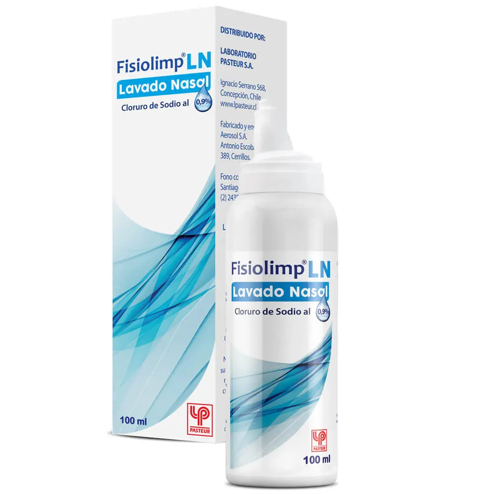 Fisiolimp LN Lavado Nasal Cloruro de Sodio al 0,9% 100 Ml - EcoFarmacias