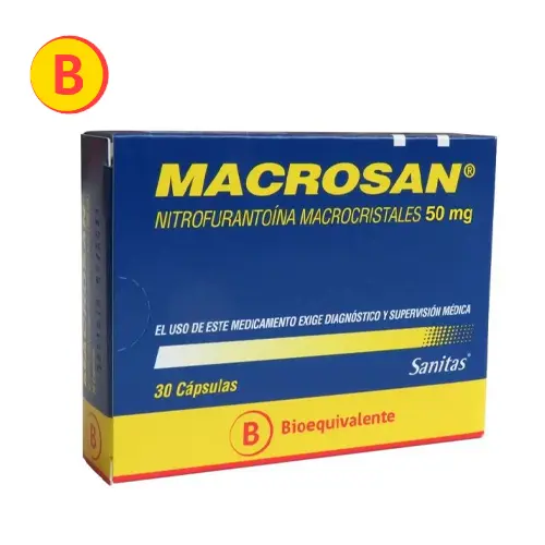 Macrosan 50mg x 30 cápsulas