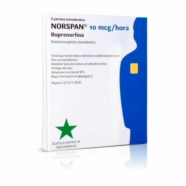 Norspan 10mcg/hr x 2 parches (Grünenthal)