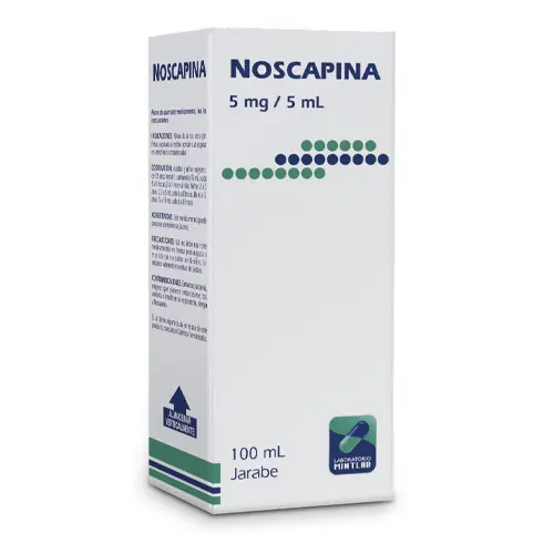 Noscapina Jarabe 5mg/5ml x 100 ml