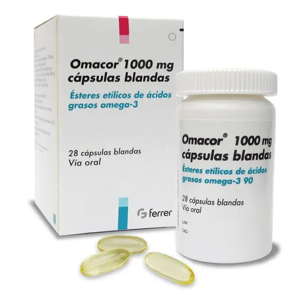 Omacor 1000 mg x 28 Cápsulas Blandas EcoFarmacias