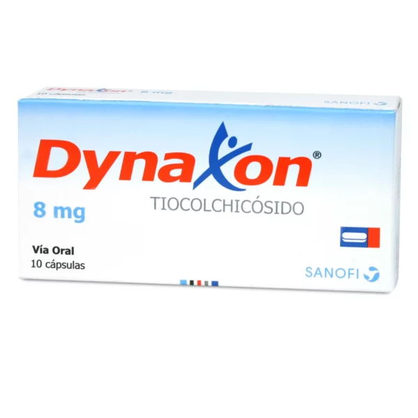 Dynaxon Tiocolchicosido 8 mg x 10 Cápsulas
