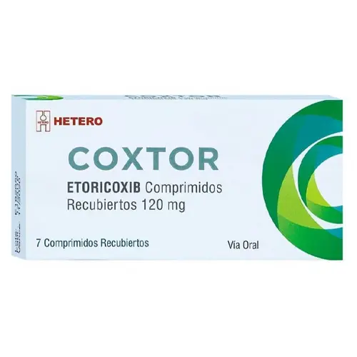 Coxtor 120 mg x 7 comprimidos recubiertos (CENABAST)