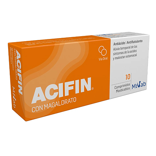 Acifin x 10 comprimidos