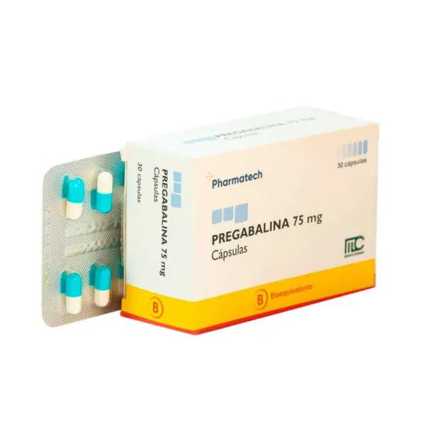 Pregabalina 75 mg x 30 Capsulas  (Pharmatech)