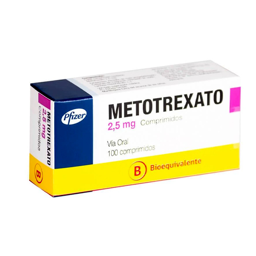 Metotrexato 2,5 mg x 100 comprimidos (Pfizer)