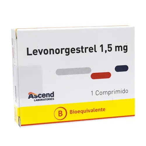 Levonorgestrel 1,5 mg 1 Comprimido