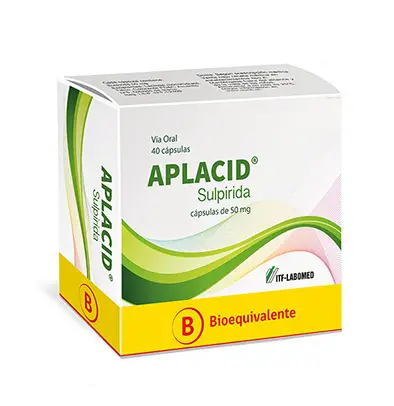 Aplacid Sulpirida 50 mg x 40 Capsulas (Cenabast)