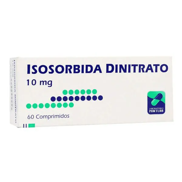 Isosorbide 10 mg x 60 Comprimidos (Mintlab)