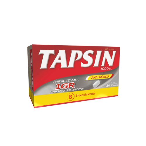 Tapsin SC Paracetamol 1 gr x 20 Comprimidos