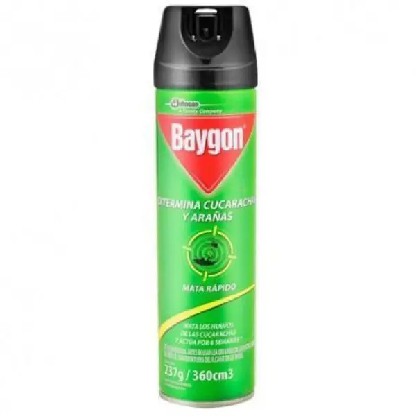 Baygon Extermina Cucarachas y Arañas 237 Gr