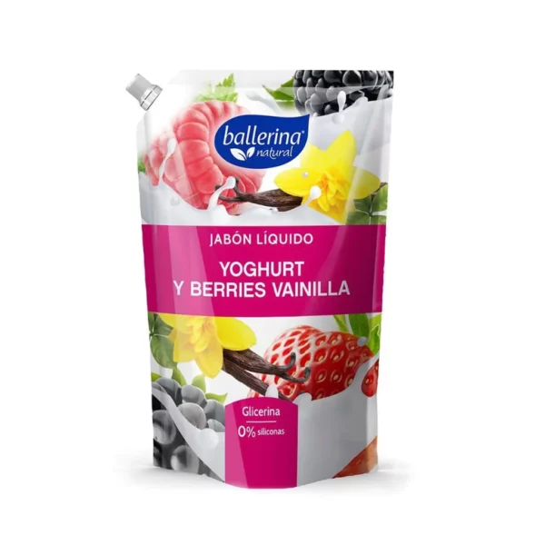Ballerina Jabon Yoghurt y Berries Vainilla 750 ML