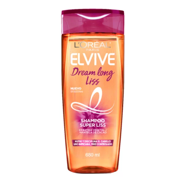Elvive Loreal Shampoo Dream Long Liss 370 Ml