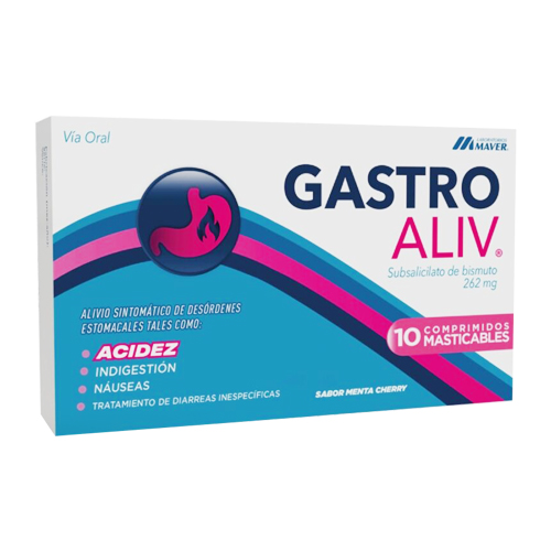 GastroAliv mg x 10 Comprimidos Masticables