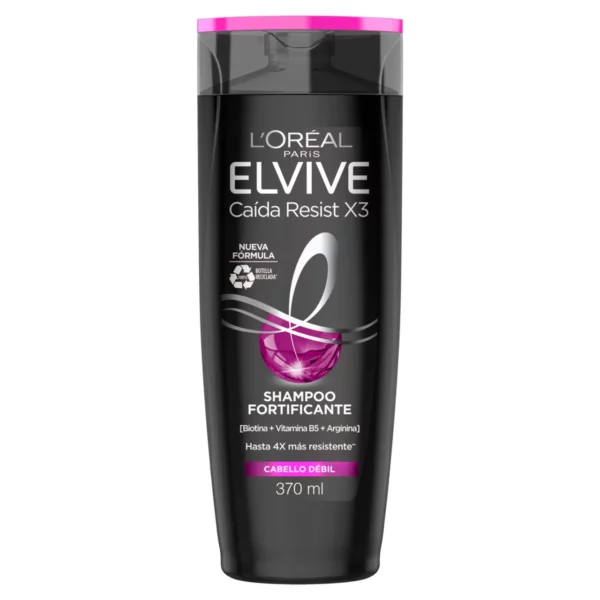 Elvive Loreal Shampoo Caida Resist x3 x 370 Ml