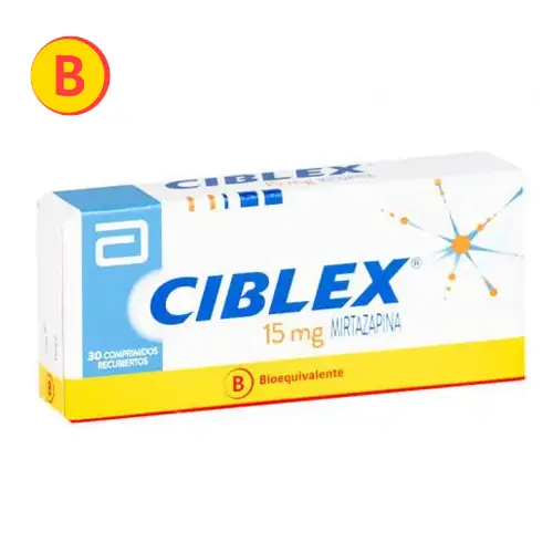 Ciblex 15 mg x 30 comprimidos recubiertos (Abbott)