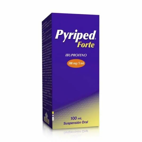 Pyriped Ibuprofeno Suspension Oral 200mg/5ml 100ml