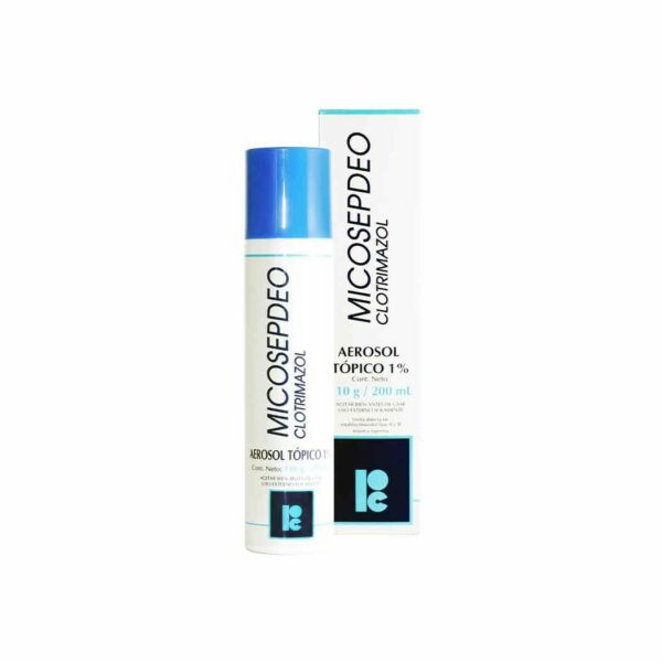 Micosepdeo Clotrimazol Aerosol Topico 1% 110 Gr / 200 Ml