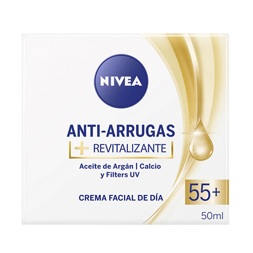 Nivea Crema Facial Anti - Arrugas 55+ Revitalizante 50 Ml
