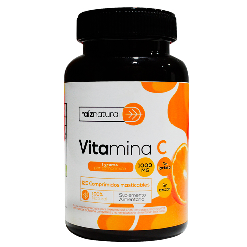 Vitamina C 1gr (1000mg) x 120 comp. masticables