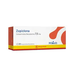 Zonix Zopiclona 7,5 x 30 comprimidos (Lab mintlab)