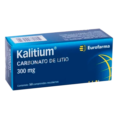 Kalitium 300 mg x 50 comp. recubiertos(Eurofarma)