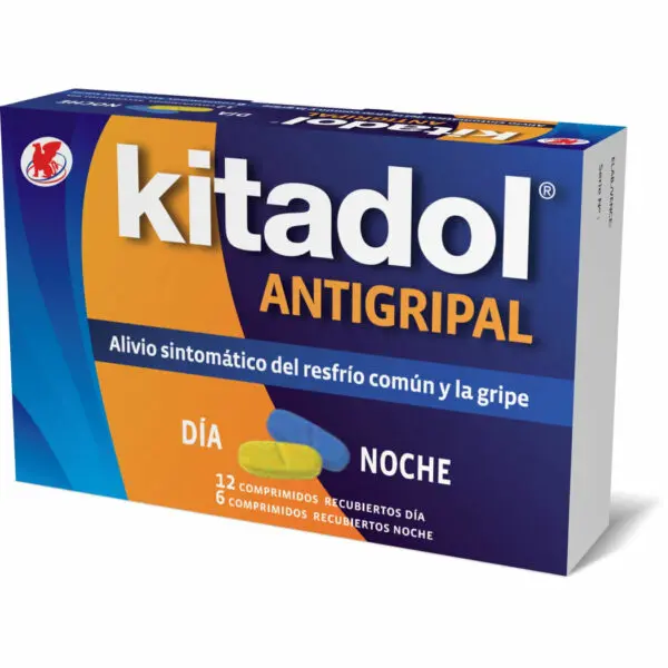 Kitadol Antigripal Dia/Noche 12 Comprimidos recubiertos