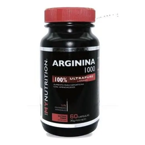 Arginina 1000mg 100% Ultra Pure x 60 Capsulas